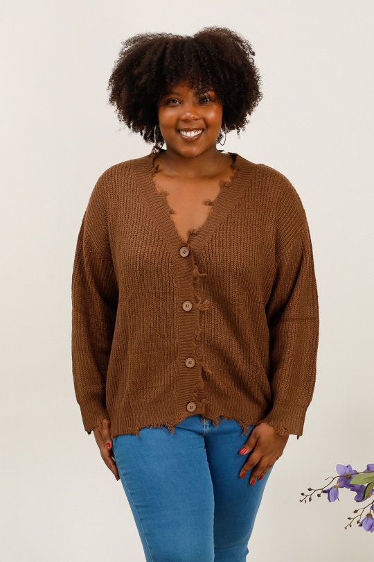Cardigans Women Brown 2W Paris 2WG05 Efashion Paris