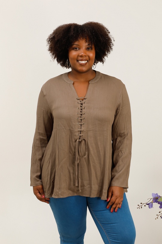 Tuniques Femme Taupe 2W Paris 2WH35 Efashion Paris