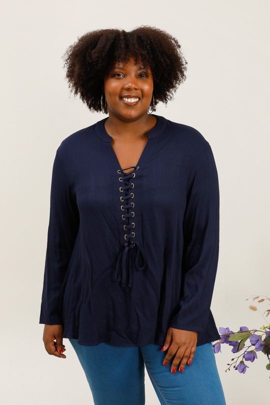 Tuniques Femme Bleu marine 2W Paris 2WH35 Efashion Paris