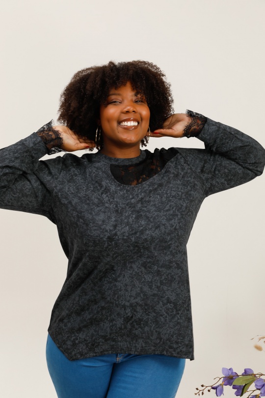 Tops Femme Noir 2W Paris 2WH34 Efashion Paris