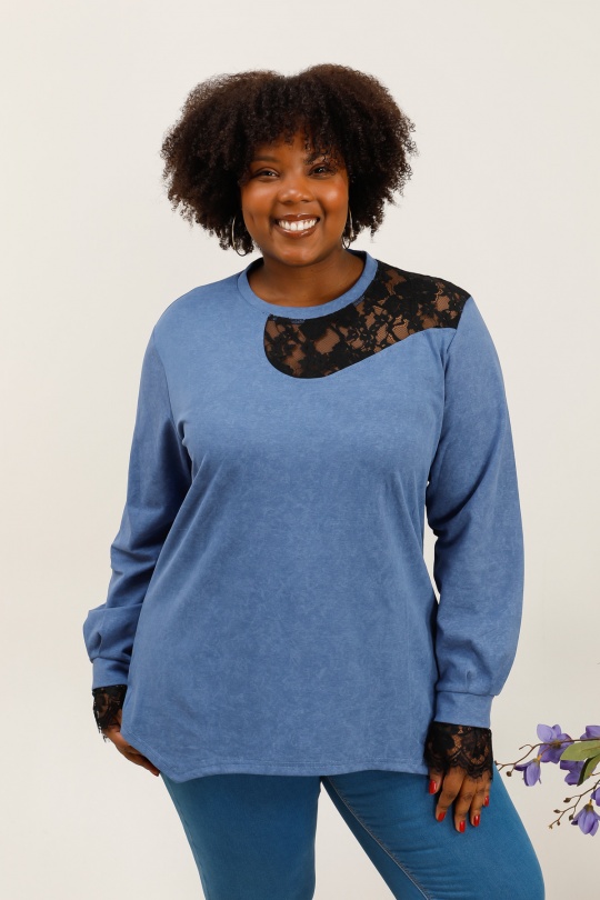Tops Femme Bleu 2W Paris 2WH34 Efashion Paris