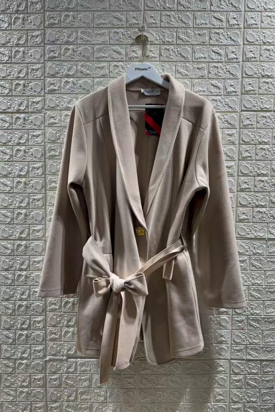 Manteaux Femme Beige 2W Paris V1742 Efashion Paris