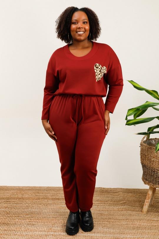 Pantaloni Donna Burgundy 2W Paris P2318 Efashion Paris