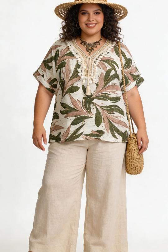 Tops Femme Vert bouteille 2W Paris 2WH55 Efashion Paris