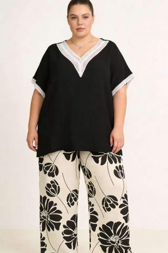 Ensembles Femme Noir 2W Paris 2WH59 ET 2WP06 ENSEMBLE Efashion Paris