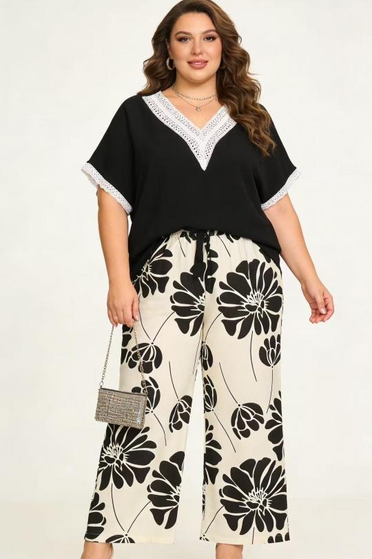 Ensembles Femme Noir 2W Paris 2WH59 ET 2WP06 ENSEMBLE Efashion Paris