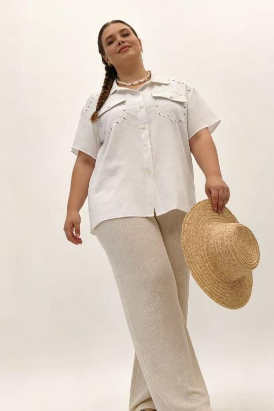 Chemises & blouses Femme Blanc 2W Paris 2WH60 Efashion Paris