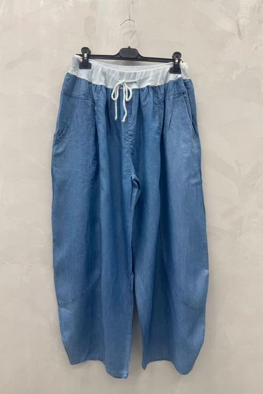 Pantalons Femme Bleu jean 2W Paris IT661637 Efashion Paris