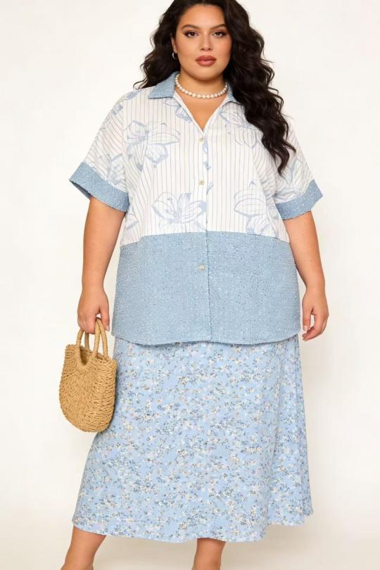 Shirts & blouses  Women White 2W Paris IT17733 RAYURES Efashion Paris