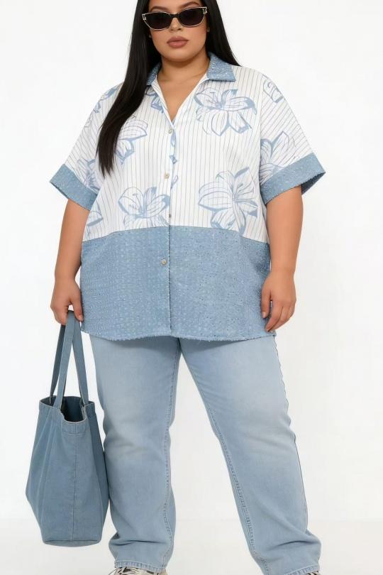 Shirts & blouses  Women White 2W Paris IT17733 RAYURES Efashion Paris