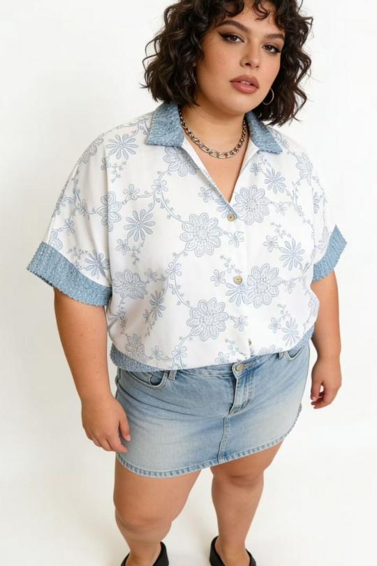 Shirts & blouses  Women White 2W Paris IT17733 MANDALA Efashion Paris