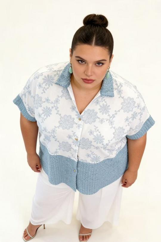 Shirts & blouses  Women White 2W Paris IT17733 MANDALA Efashion Paris