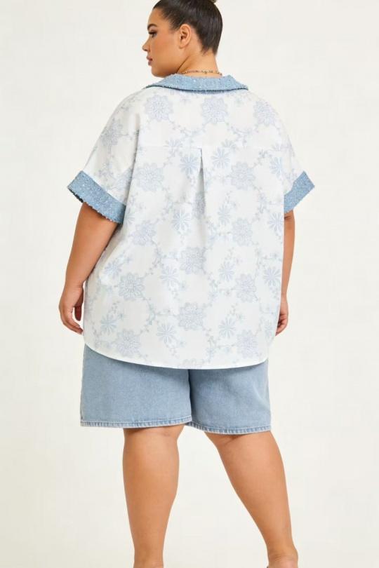 Shirts & blouses  Women White 2W Paris IT17733 MANDALA Efashion Paris