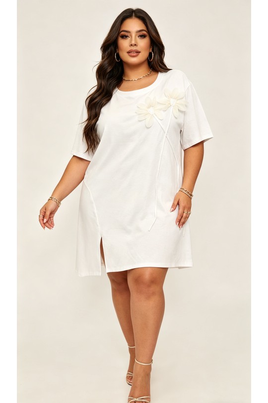 Robes & Combinaisons Femme Blanc 2W Paris 2WH613 Efashion Paris