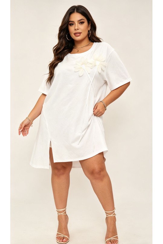 Robes & Combinaisons Femme Blanc 2W Paris 2WH613 Efashion Paris