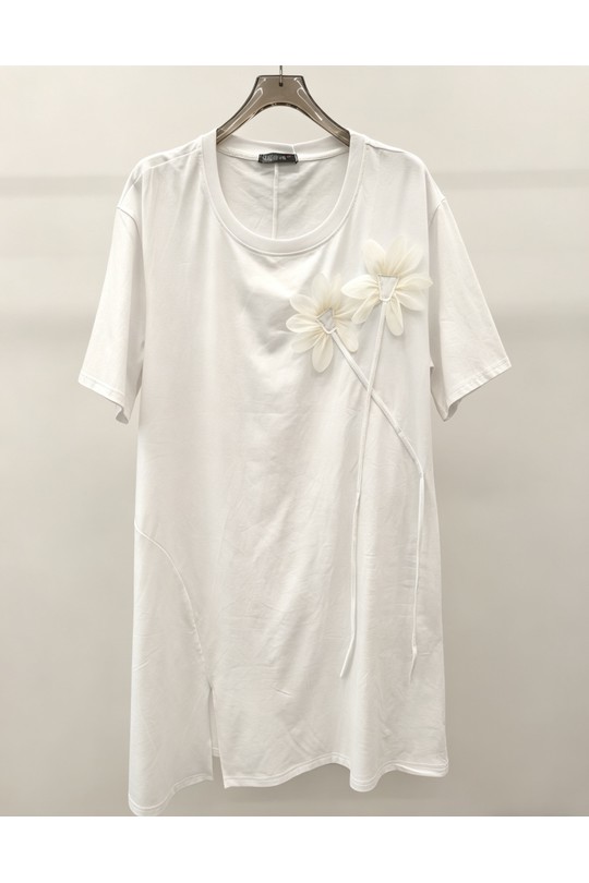 Robes & Combinaisons Femme Blanc 2W Paris 2WH613 Efashion Paris