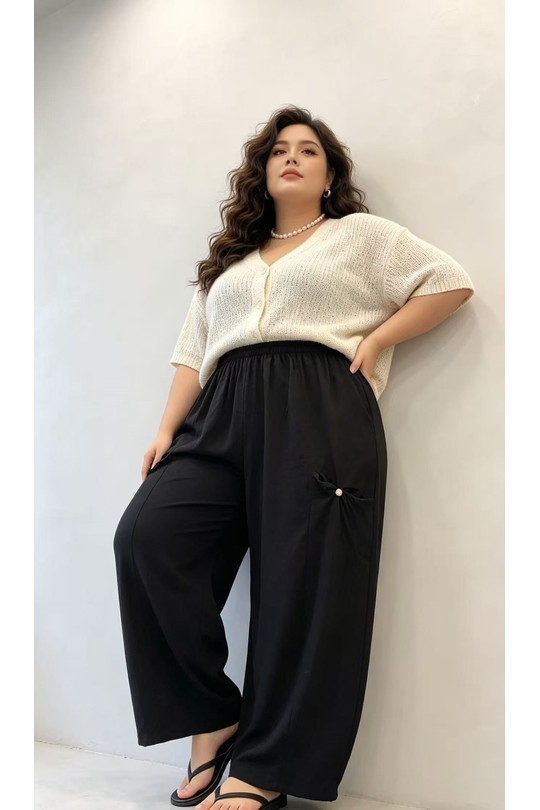 Pantalons Femme Noir 2W Paris IT1956 NOIR Efashion Paris