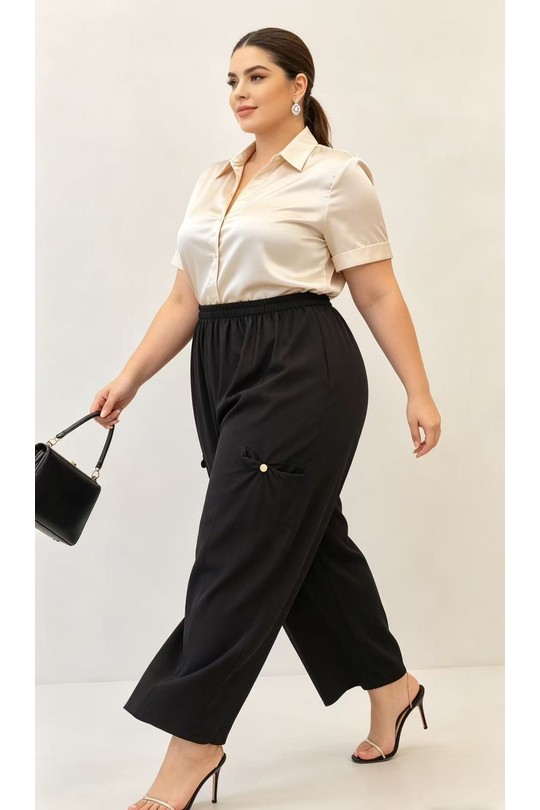 Pantalons Femme Noir 2W Paris IT1956 NOIR Efashion Paris