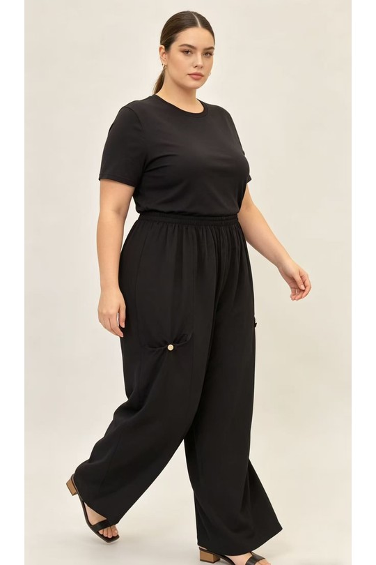 Pantalons Femme Noir 2W Paris IT1956 NOIR Efashion Paris