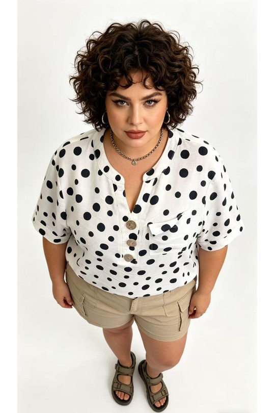 Chemises & blouses Femme Blanc 2W Paris 2WH608-BLANC Efashion Paris