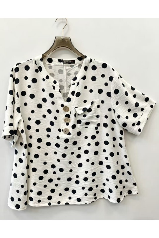 Chemises & blouses Femme Blanc 2W Paris 2WH608-BLANC Efashion Paris