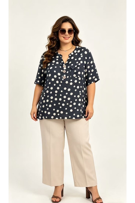 Chemises & blouses Femme Noir 2W Paris 2WH608-NOIR Efashion Paris