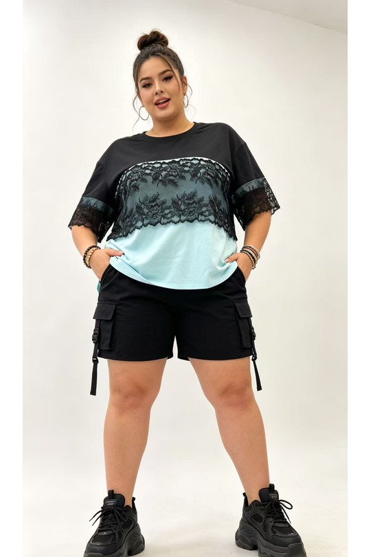 Tuniques Femme Bleu ciel 2W Paris 2WH610 Efashion Paris