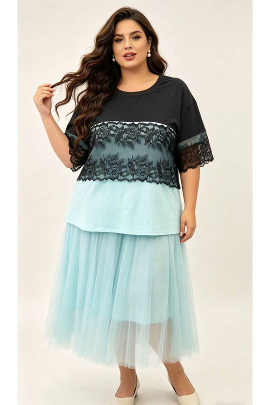 Tuniques Femme Bleu ciel 2W Paris 2WH610 Efashion Paris