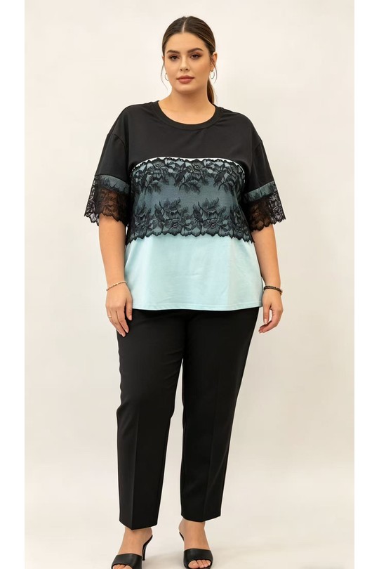 Tuniques Femme Bleu ciel 2W Paris 2WH610 Efashion Paris