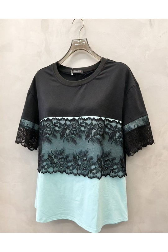 Tuniques Femme Bleu ciel 2W Paris 2WH610 Efashion Paris