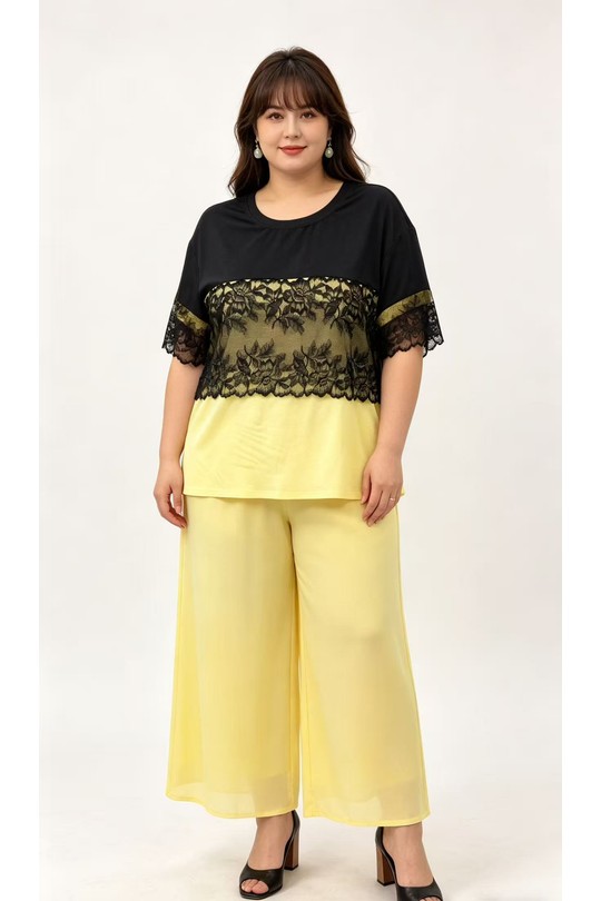 Tuniques Femme Jaune 2W Paris 2WH610-JAUNE Efashion Paris