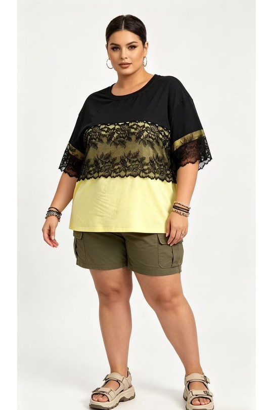 Tuniques Femme Jaune 2W Paris 2WH610-JAUNE Efashion Paris