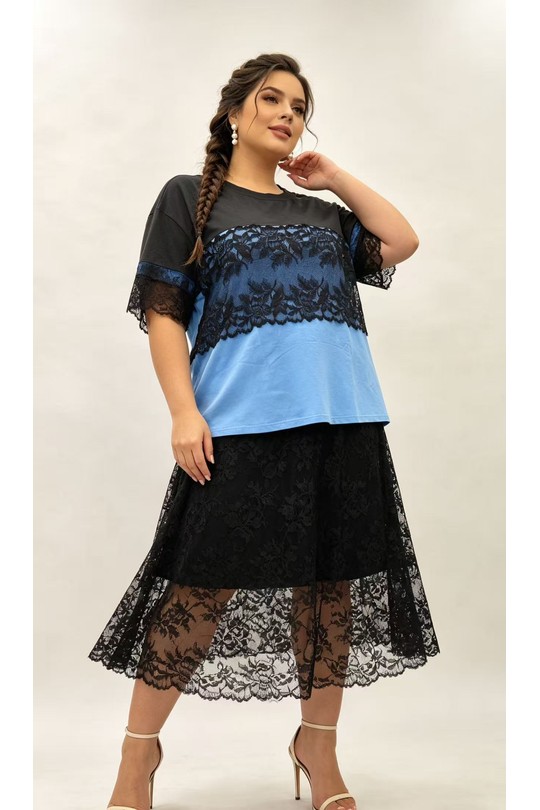 Tuniques Femme Bleu 2W Paris 2WH610-BLEU Efashion Paris