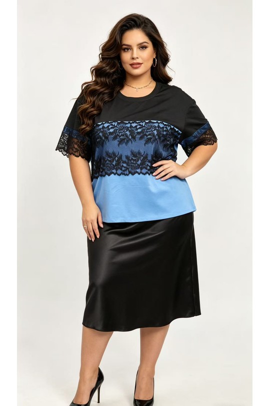 Tuniques Femme Bleu 2W Paris 2WH610-BLEU Efashion Paris