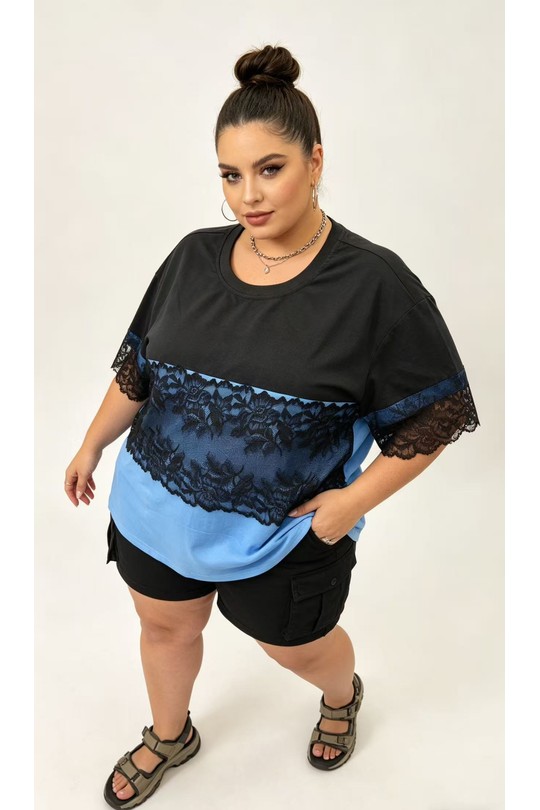 Tuniques Femme Bleu 2W Paris 2WH610-BLEU Efashion Paris