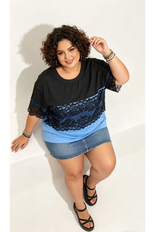 Tuniques Femme Bleu 2W Paris 2WH610-BLEU Efashion Paris