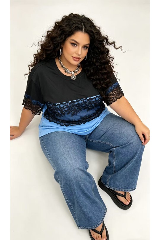 Tuniques Femme Bleu 2W Paris 2WH610-BLEU Efashion Paris