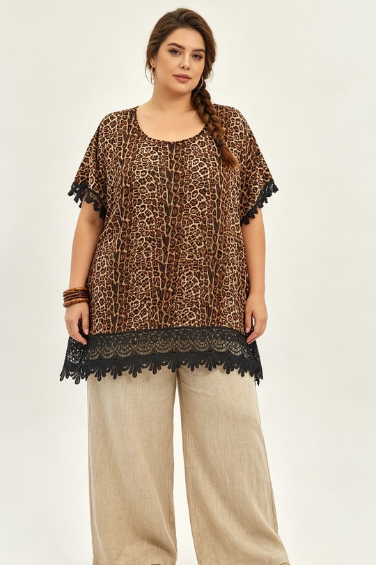 Tunics Women Black 2W Paris 2WH630 Efashion Paris