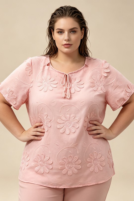 Chemises & blouses Femme Rose 2W Paris 2WH651-ROSE Efashion Paris