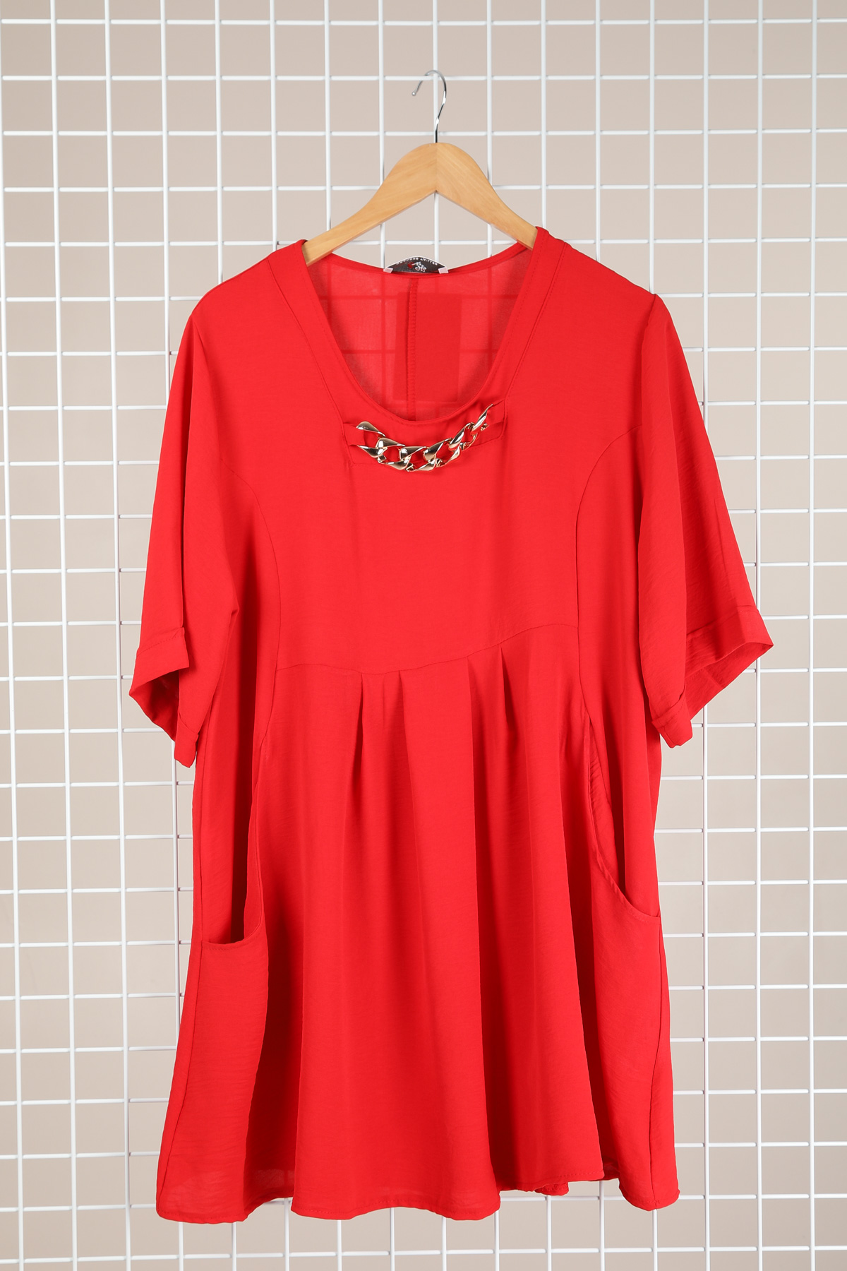 vêtements 2w paris tunique femme r1341 rouge 46 au 60