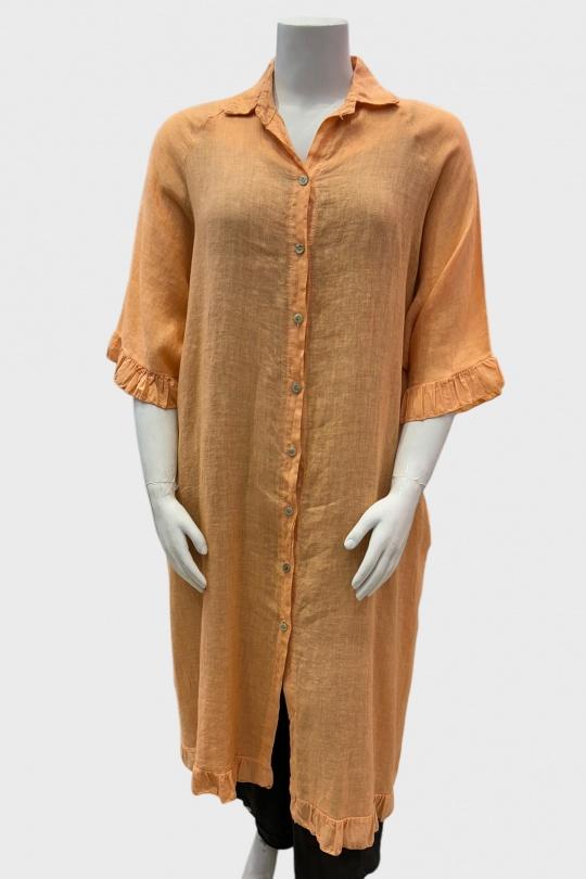 Maxi dresses Women Apricot SUPER BELLE 012291U Efashion Paris