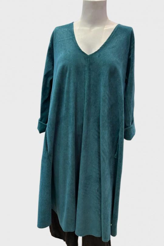 Robes mi-longues Femme Vert sapin SUPER BELLE 012038UV Efashion Paris