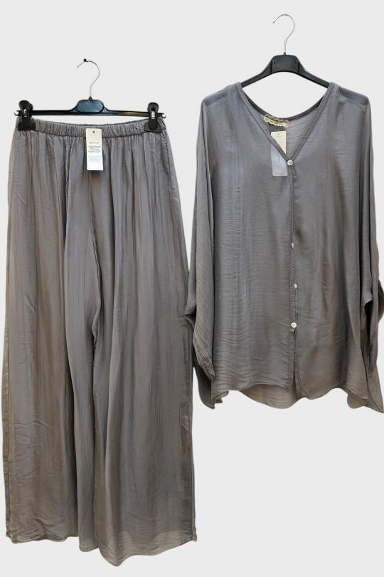 Ensembles Femme Taupe SUPER BELLE 3959-3958 Efashion Paris