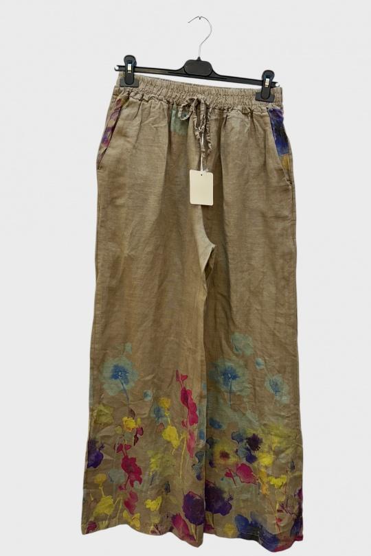 Pantalons Femme Taupe SUPER BELLE 30484 Efashion Paris