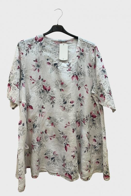 Tunics Women White SUPER BELLE 3727 Efashion Paris