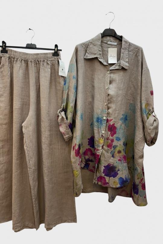 Ensembles Femme Taupe SUPER BELLE 26513-23760 Efashion Paris