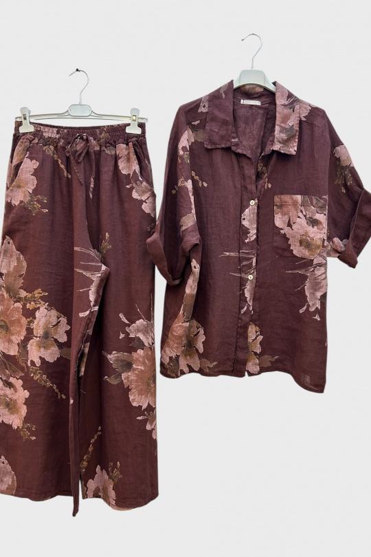 Sets Women Burgundy SUPER BELLE 053-9925 Efashion Paris