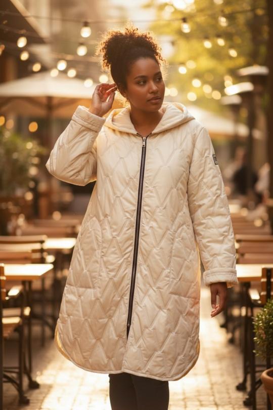 Doudounes Femme Rouge foncé SUPER BELLE 05343A Efashion Paris