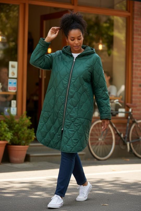 Doudounes Femme Rouge foncé SUPER BELLE 05343A Efashion Paris