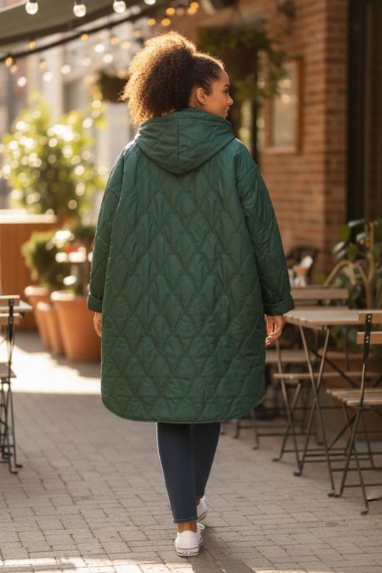 Doudounes Femme Rouge foncé SUPER BELLE 05343A Efashion Paris